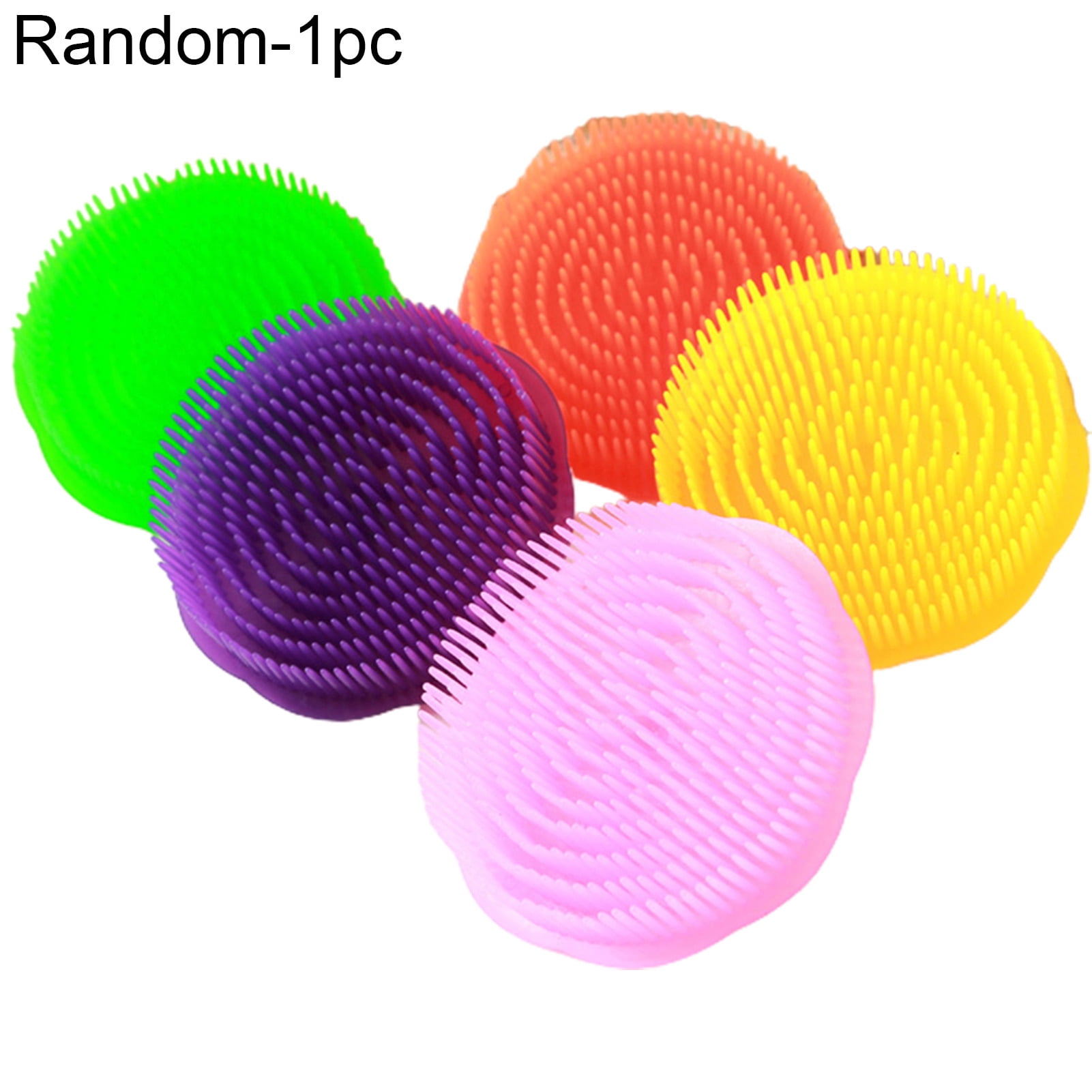 PERZOE With Handle Scalp Massage Cleaning Shampoo Comb Dandruff Shampoo