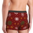 thumbnail image 5 of Disketp Merry Christmas Men'S Boxer Briefs,Soft And Breathable Cotton Underwear With Comfortflex Waistband, 5 of 9