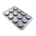 thumbnail image 4 of 6 Pack: Non-Stick Mini Tart Pan by Celebrate It, 4 of 5