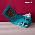 thumbnail image 3 of Wrangler Womens Bifold Wallet Vintage Multi Credit Card Holder for Women Slim Minimalist with Zipper Pocket Coin Purse, 3 of 7
