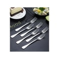 thumbnail image 2 of Tenedor de mesa Beijiyi de 6 piezas, tenedores de acero inoxidable de 8,17 pulgadas, juego de 6 tenedores de mesa, 2 of 8