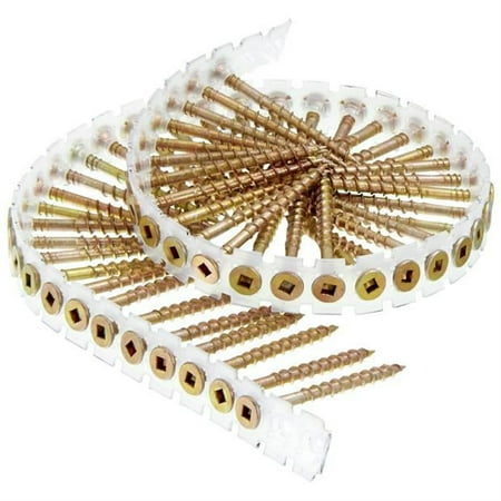 

SENCO 08F150Y 8-Gauge 1-1/2 in. Collated Flooring Screws (1 000-Pack)