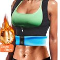 thumbnail image 2 of Cintura Adelgazante Mujeres Sauna Sweat Traje Promover El Sudor para Entrenamiento Fitness, 2 of 9