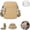 Khaki, variant on Clossjun Men Women Small Crossbody Bag Daily Wear Shoulder Bags Adjustable Belt Mini Messenger Bag Work Out Back To School Daypacks Khaki