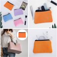 thumbnail image 4 of Canvas Coin Purse，4 Pieces Portable Women Coin Pouch Money Bag Mini Change Wallet, 4 of 5