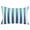 Blue, Navy, White, variant on Teal Blue Ombre Striped Body Pillow Cover 20 x 60 Inch Decorative Pillow Cover Watercolor Stripes Abstract Lumbar Pillowcase Seasonal Rectangle Cushion Case for Couch Sofa Bed Living Room