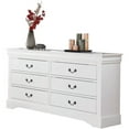 thumbnail image 3 of ACME Louis Philippe III Dresser in White, 3 of 4