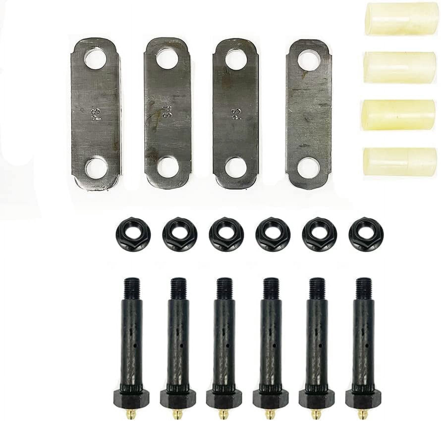 Southwest Wheel Greaseable 3,500 lbs. Trailer Axle Suspension Kit Incl. Leaf Springs, Shackle & U-Bolt kit