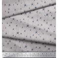 thumbnail image 3 of Soimoi Gray Cotton Cambric Fabric Web & Spider Insect Fabric Prints By Yard 56 Inch Wide, 3 of 3