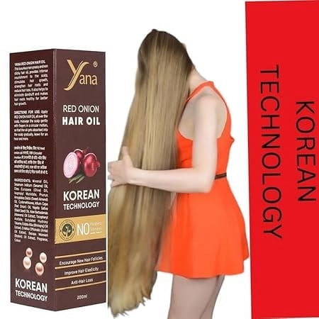 Red Onion Black Hair Deep Nourishing For Smooth And Shiny Hair No Frizz Hair Products ( Make Up deal )