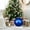 Blue, variant on Hvmvliv Christmas Tree Ornaments 1Pc 6inch Large Size Christmas Tree Ornament Shatterproof Plastic Matte Hanging Balls for Xmas Ornaments for Party Decor Red