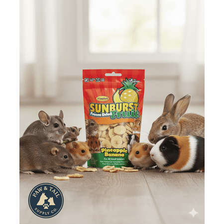 Higgins Sunburst Freeze Pineapple Banana Small Animal Treat .5oz