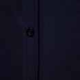 thumbnail image 2 of WREESH Men's Trendy Dress Button Down Shirts Casual Patchwork Long Sleeve with Turn-Down Collar, Striped and Triangular Collar Color Blocking for a Stylish Statement Navy, 2 of 9