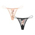 thumbnail image 1 of Varsbaby String pour Femme avec Lapin, Image de Dessin Animé, Lot de 2, 1 of 4