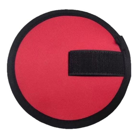 Red Fishing Reel Cover - Protective Sleeve for Reels & Handles, Scratch & Dust Proof, Quick Hook-and-Loop Fastening, Durable & User-Friendly Gear Accessory