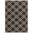 thumbnail image 1 of Safavieh Courtyard Black Indoor Outdoor Rug - 8' x 11', 1 of 4