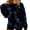 01 Black, variant on Women's Tops, Tees & Blouses Floral Print Crewneck Cute Sweatshirt Long Sleeve Oversized Basics Clothes Clothing
