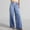 Light Blue, variant on Barrel Denim Pants for Women Plus Size Drawstring High Waisted Wide Leg Loose Fit Jeans Pants Casual Stretchy Long Pant Trendy 2025 with Pockets