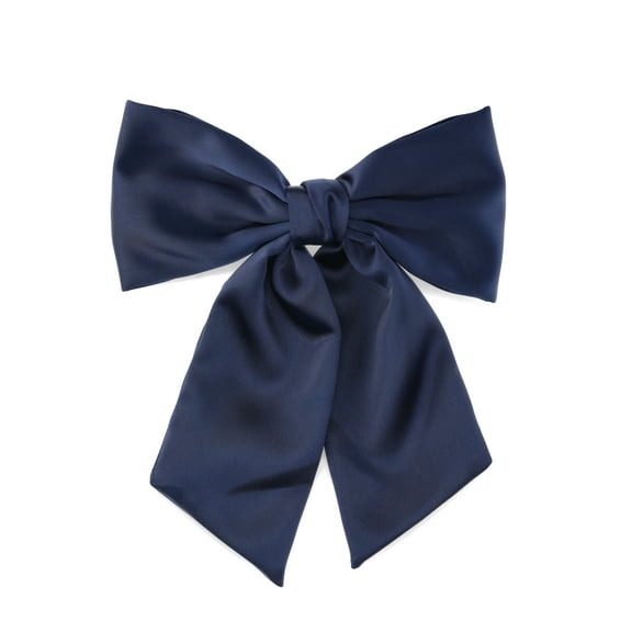 Time and Tru Bow Barrette, Navy