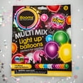 thumbnail image 2 of illooms LED Latex Light-Up Balloons, Assorted Colors, 15 pack, 2 of 10