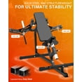 thumbnail image 6 of HVO Chest Fly Machine Incline Press: Rear Delt Fly Reverse Pec Deck Machine Butterfly for Home Gym Workout Seated Shoulder Equipment Fitness Black, 6 of 9