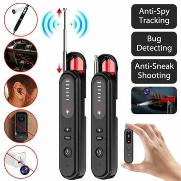 Hidden Camera Detector Anti Spy Bug Detector GPS Tracker Finder Scanner Device Hotel Car Portable