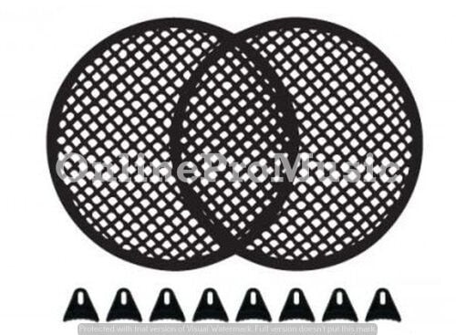 1 Pair 15/" Speaker Waffle Grill Clipless Grill for Speakers And Woofers GR-15