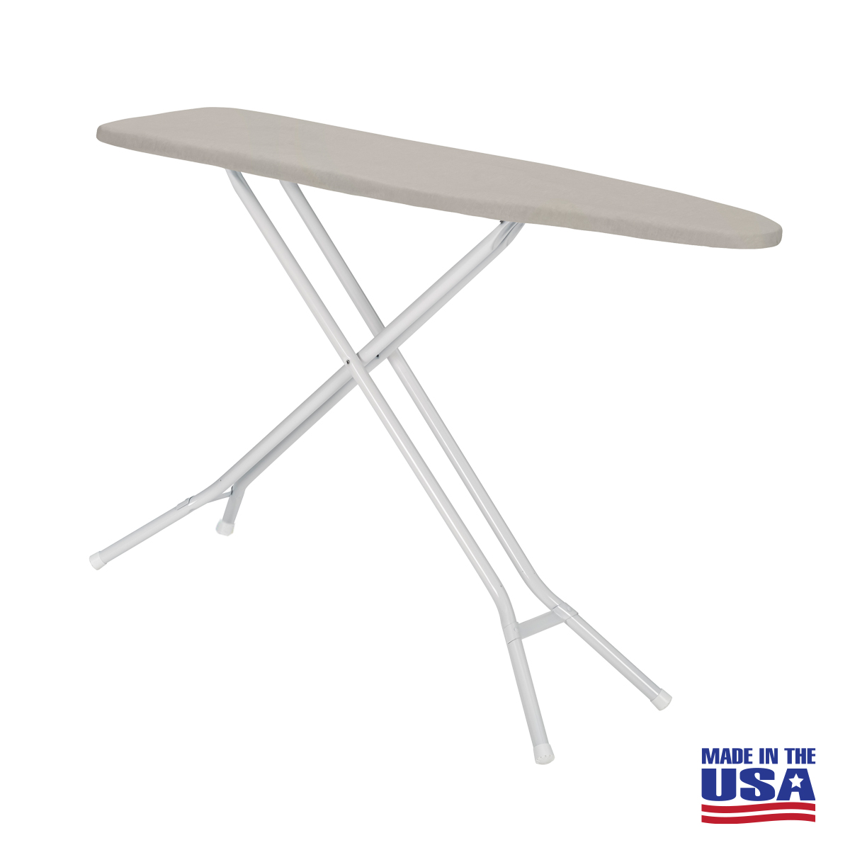 Seymour Home Products Adjustable Height, 4Leg Ironing Board, Space