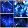 thumbnail image 3 of "2pcs 32 Meters 300 Led Serie Luces Solares Exterior Belug Azul ", 3 of 4