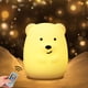 thumbnail image 1 of Luz de noche Big Bear para niños, lámpara de noche para bebés, luz de noche para niños, luz de noche portátil de silicona con control remoto/táctil/ajustable, 1 of 5