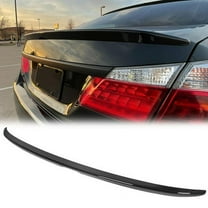 Kojem Rear Trunk Tail Lid Painted Glossy Black Lip Spoiler Wing for 2013 2014 2015 2016 2017 Honda Accord 4DR Sedan
