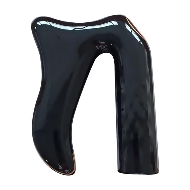 Masajeador facial eléctrico Gua Sha, instrumento de belleza facial, raspado. negro