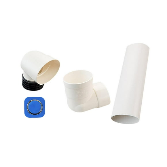 Brida de inodoro compensada Macarena Conector de residuos de bañera de lavabo de baño Universal