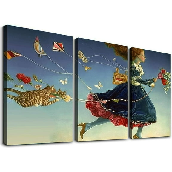 Ullo0ord James Christensen Surreal Responsible Women Decor Poster Wall Art Hanging Picture Print Bedroom Decorative Painting Posters Room Aesthetic (08×10inch,Unframed)