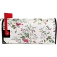 thumbnail image 5 of Coolnut Mailbox Covers, Magnetic Standard Size Rose Meadow Flower Seasonal Mail Wraps for Home Outdoor Decor, 20.7"x18.03", 5 of 5