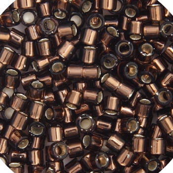 Miyuki Delica 10/0 RD 5.2gms DB0150 Perles de Rocaille Japonaises - Brun Argent Doublé - D150