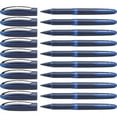 thumbnail image 6 of Rediform® Schneider One Business Rollerball Pens, Medium Point, 0.6 mm, Blue Barrels, Blue Ink, Pack Of 10 Pens, 6 of 9