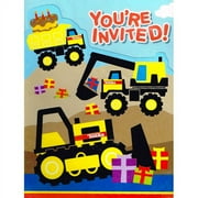 Tonka Construction Invitations w/ Envelopes (8ct)