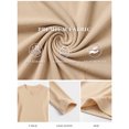 thumbnail image 6 of RICHCOIN Men's V Neck Long Sleeve Shirts Slim Fit Basic T Shirts Ribbed Fashion Tee, 6 of 7