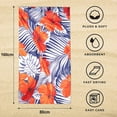 thumbnail image 2 of pieza de toalla de playa estampada para natación, sin lijado, toalla de asiento de secado rápido, toalla de playa estampada, 2 of 5