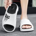 thumbnail image 4 of Men's Beach Slippers with Soft Low Arch Support Comfortable Thick Sole Anti Slip Easy To Clean, 4 of 5