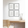thumbnail image 5 of Haus and Hues 12"x16" Black Oak Wood Frames Set of 4 - Basic Black Poster Frame, 12 x 16 Poster Frame, Black Poster Frame, Frame for Poster, Frame for Wall art, 12x16 Poster Frame, 12x16 Black Frame, 5 of 5