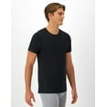 thumbnail image 3 of Hanes Originals Men’s Stretch Crewneck T-Shirt, Moisture-Wicking, Assorted, 3-Pack S, 3 of 7