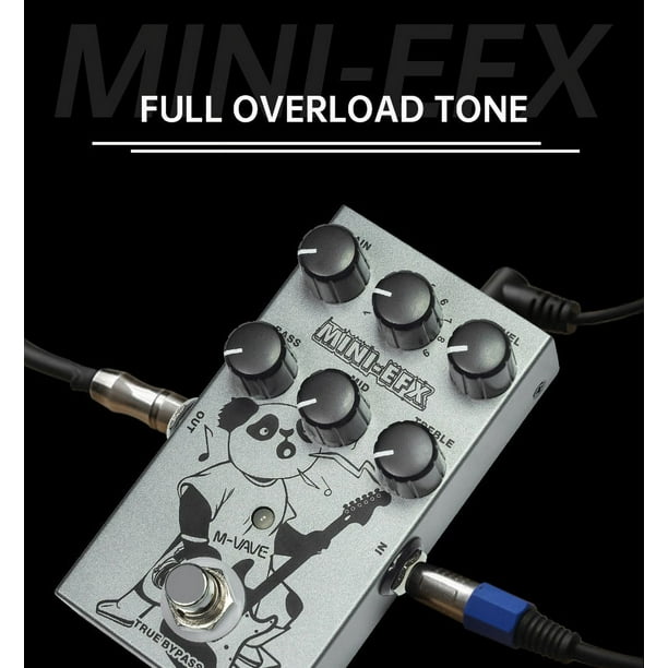 M-VAVE MINI-EFX Pedal multiefectos para guitarra eléctrica 4
