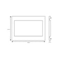 thumbnail image 2 of Marco decorativo 76 centimetros Maytag para horno de microondas acero inoxidable Resistente a huellas digitales MK2220AZ para empotrar, 2 of 4