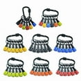 thumbnail image 3 of 6Pcs Bit Holder Key Chain 1/4inch Portable Drill Holder Carabiner Hook Hex Shank Bit Holsters Quick Changing Bit Holder, 3 of 11