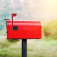 thumbnail image 3 of HLONK Mailbox Flag Red 1Set 7.66X2.75X0.24in Iron Tool Free Replacement, 3 of 8