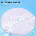 thumbnail image 4 of 8 Pcs Round Silicone Dehydrator Sheets, Non-Stick Fruit Dehydrator Mats, Reusable Steamer Mat Mesh, 4 of 5