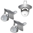 thumbnail image 1 of Abrebotellas montado en la pared de 3 piezas con un solo tornillo de acero inoxidable mate para bar, cocina, apartamento, terraza, comedor Vhermosa, 1 of 4