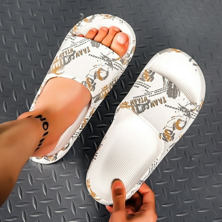 

Gubotare Cute Slippers For Women Women s Beatrice Velour Slide Slipper White 8